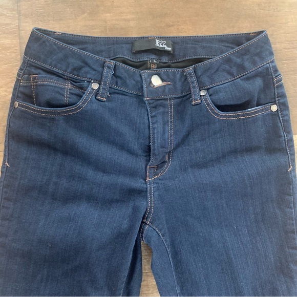 1822 denim dark wash stretch skinny - Picture 5 of 9